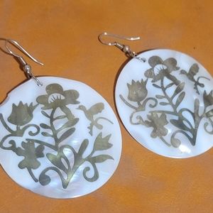 Beautiful Boho Shell Earings